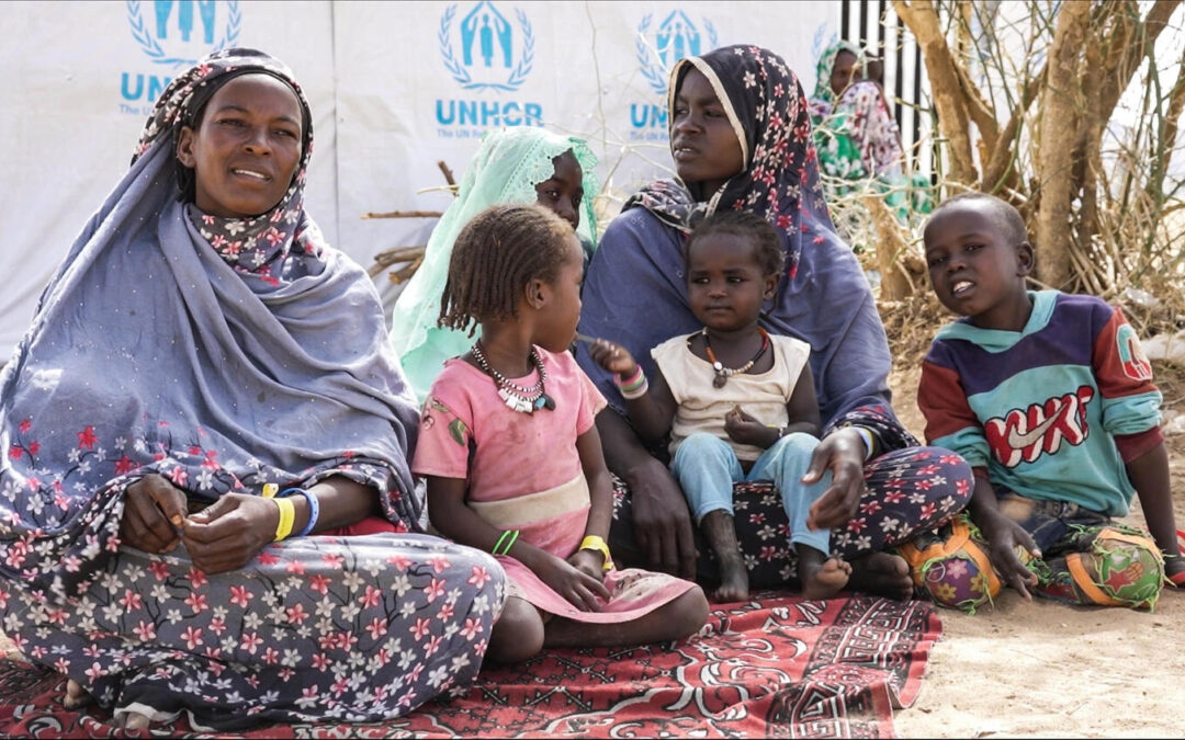 Sudanese refugees in Chad moved to safety away from border