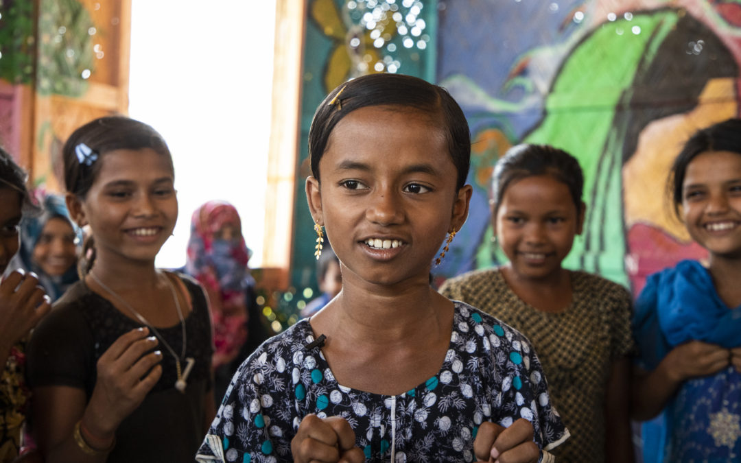 Refugee girls: leaders of the future